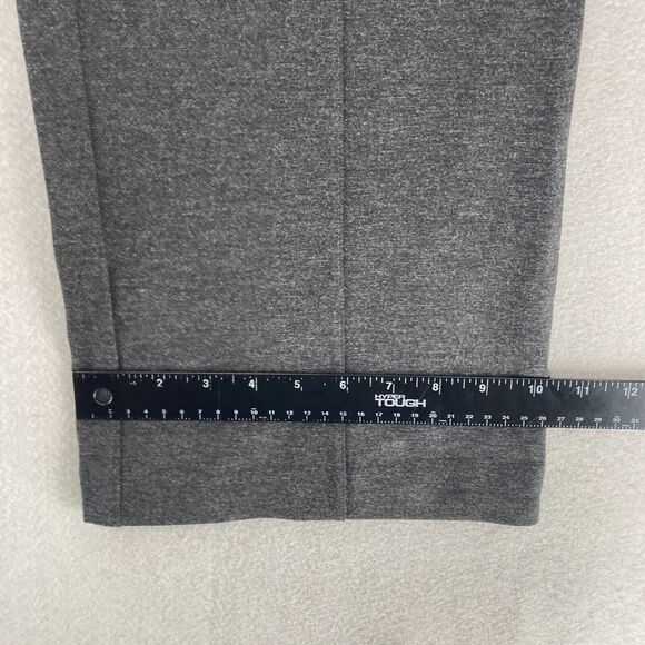 J. Jill Ponte Trouser Pants Women's XL Charcoal Gray Stretch Relaxed Career NWT - Picture 10 of 13